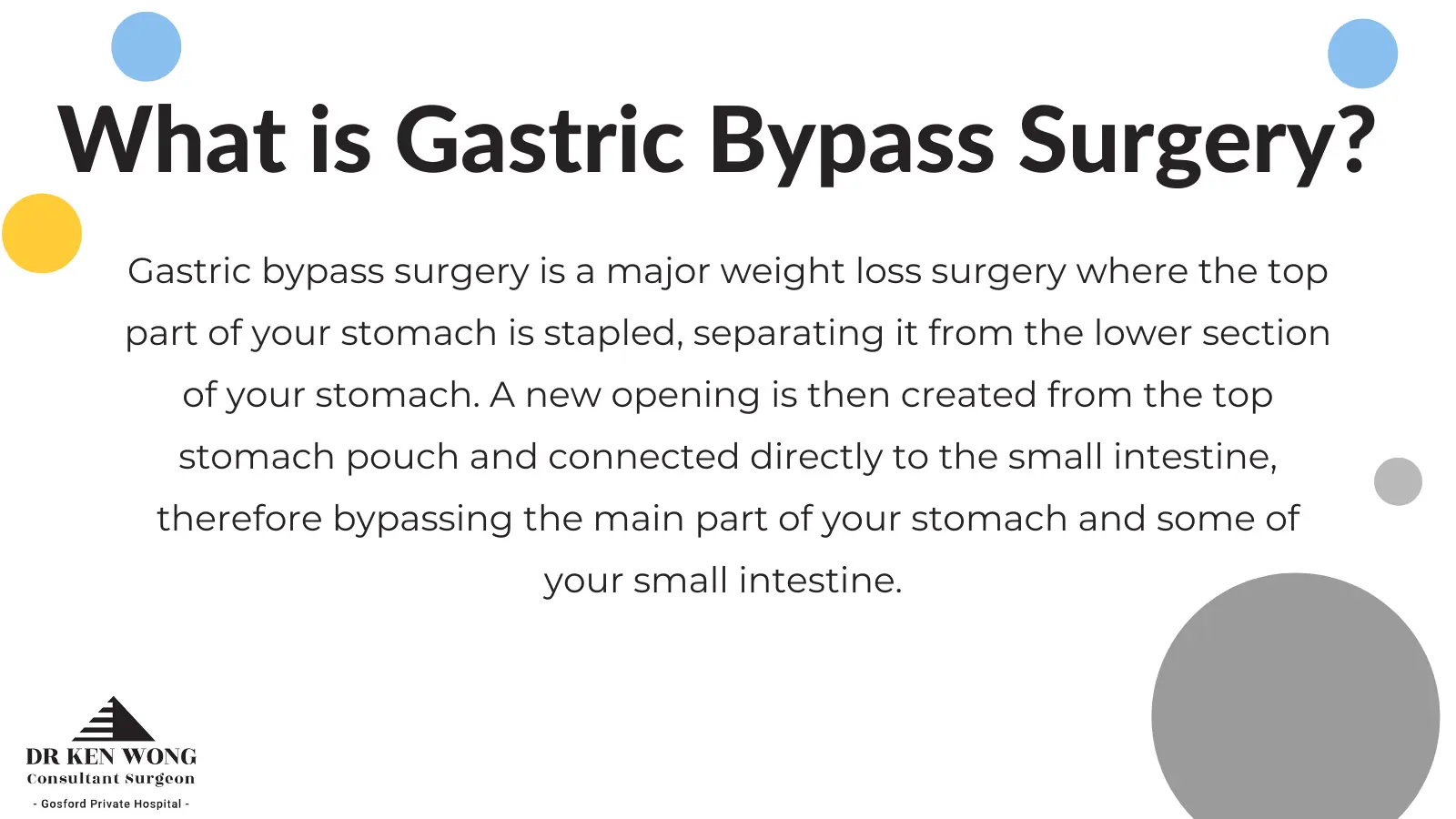 what is gastric bypass surgery