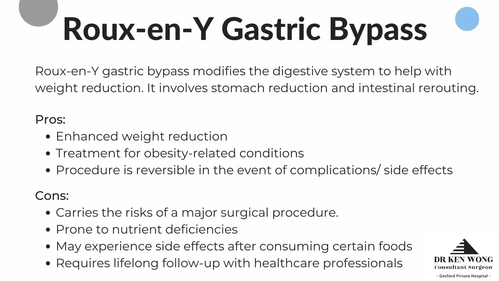 Roux-en-Y Gastric Bypass Insights