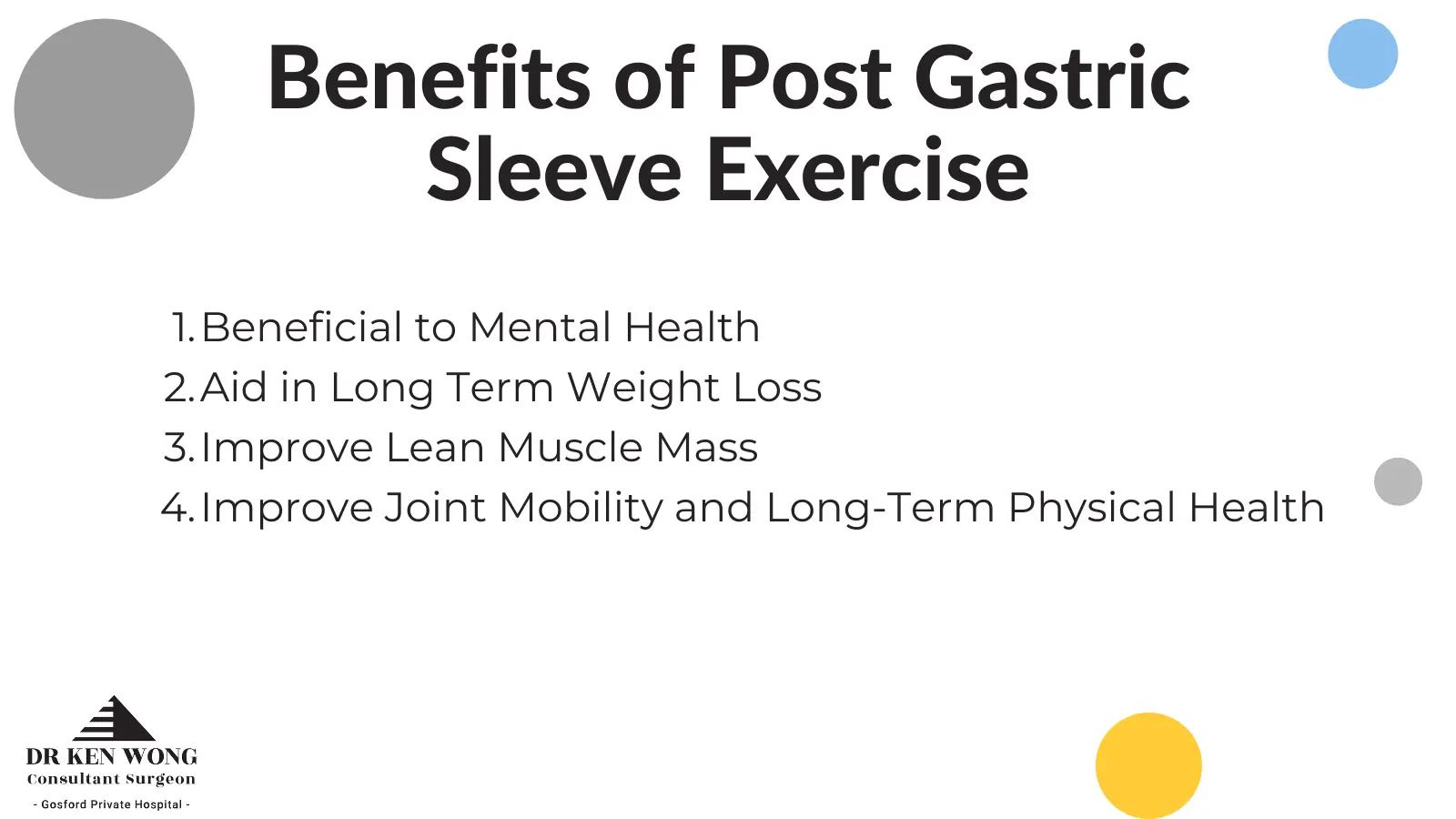 benefits of exercise after gastric sleeve