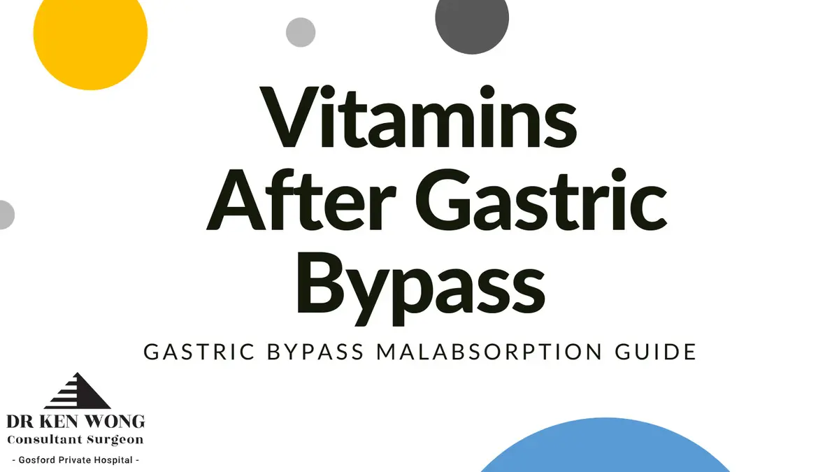 Vitamins After Gastric Bypass