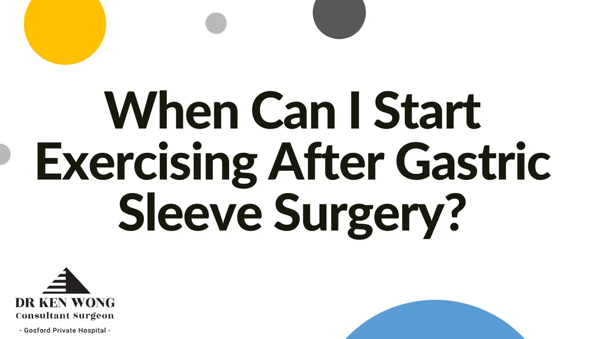 When Can I Start Exercising After Gastric Sleeve Surgery? When Can I Start Exercising After Gastric Sleeve Surgery?