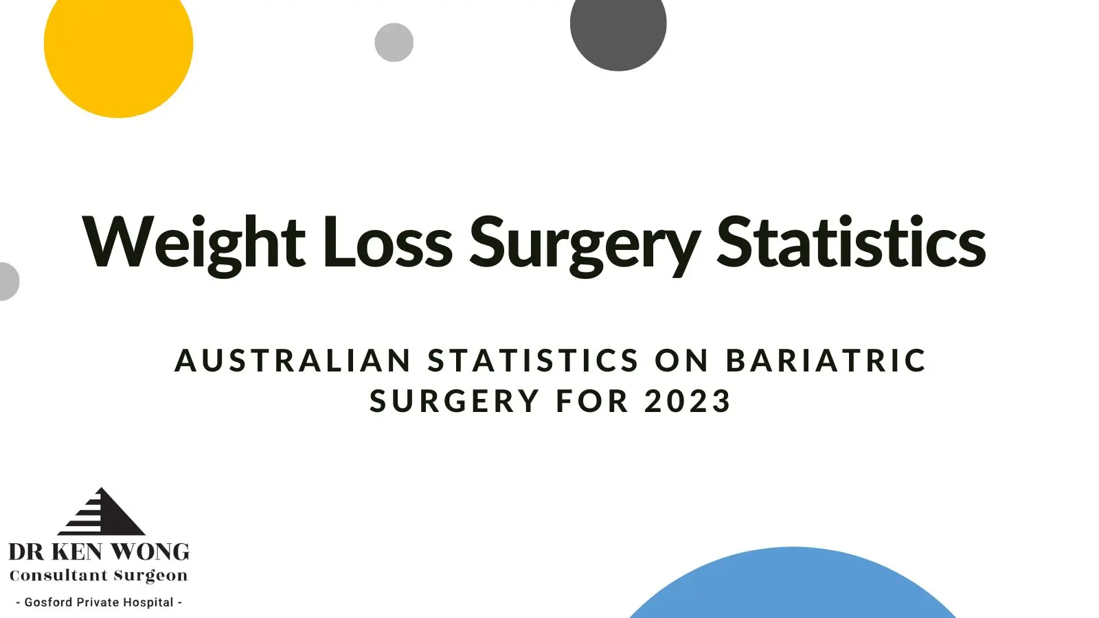 Weight Loss Surgery Statistics Australia